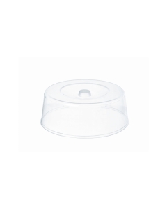 Capac pentru platou tort, Hendi, plastic transparent, diam. 30x(H)11 cm