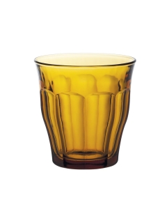 Pahar Picardie Amber din sticla, Duralex, 250 ml, set 6 buc., ø87x(H)90 mm
