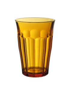 Pahar Picardie Amber din sticla, Duralex, 360 ml, set 6 buc., ø88x(H)124 mm