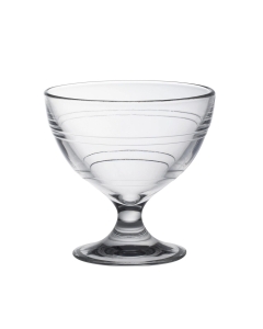 Pahar inghetata GIGOGNE, Duralex, 0,25L,din sticla transparent,  set 6 buc, ø100x(H)100mm