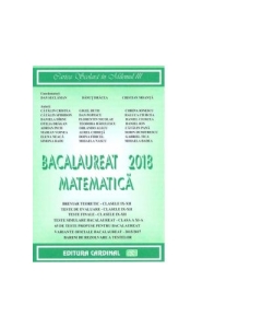 Matematica clasa IX-XII Bacalaureat 2018  - Dan Seclaman