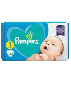 Pampers Active Baby Nr. 1, 2-5 kg, 43 bucati