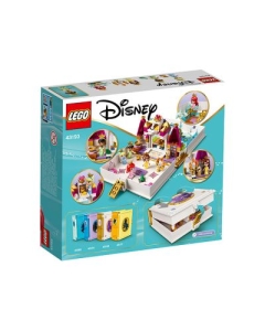 LEGO Disney Princess - Aventura lui Ariel, Belle, Cenusareasa si Tiana din cartea de povesti 43193, 130 de piese