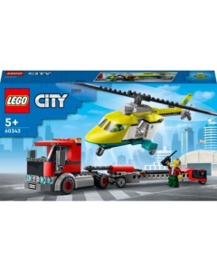 LEGO City - Transportul elicopterului de salvare 60343, 215 de piese