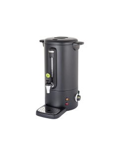 Boiler pentru bauturi fierbinti 10 litri, inox, negru mat, termostat 0-100 gr C, 950 W, Concept Line Hendi, 307x330x(H)450 mm