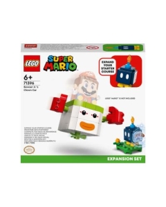 LEGO Super Mario - Set de extindere Clovn-mobil Bowser Jr. 71396, 84 de piese