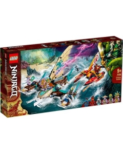 LEGO NINJAGO - Lupta pe mare cu catamaranul 71748, 780 de piese