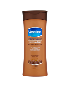 Lotiune de corp Cocoa Radiant, 400 ml, Vaseline - Intensive Care