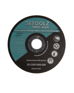 Set disc abraziv pentru metal 125 mm (10/set)