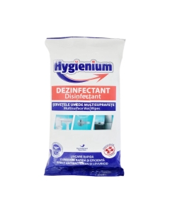 Hygienium Servetele umede Dezinfectante multisuprafete, 40 buc
