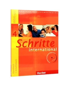 Schritte International 4 (A2/2 - Kursbuch + Arbeitsbuch + CD Audio)