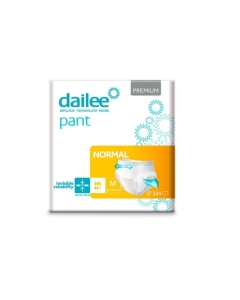 Dailee Premium Scutece tip chilot normal, Marimea M (80-120 cm), 14 buc