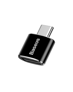 Adaptor Baseus OTG USB-C la USB-A, 2.4A, 480Mbp, Negru