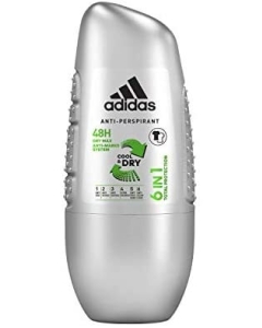 Adidas Deodorant roll-on Cool and Dry 6 in 1, 50 ml