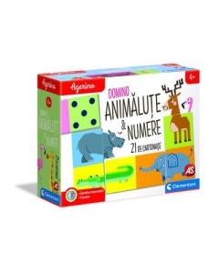 Joc educativ Agerino Domino animalute&numere, As games