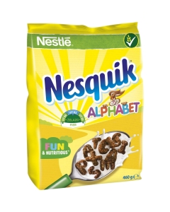 Nesquik Cereale Alphabet, 460 g