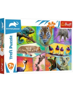 Puzzle animal planet - o lume exotica 200 piese