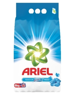 Ariel Detergent pudra pentru haine/rufe, Touch of Lenor Fresh, 6 Kg