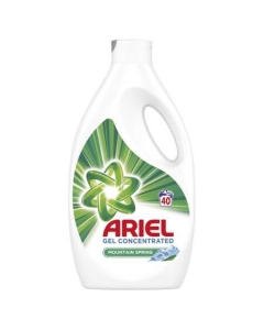 Ariel Detergent lichid pentru haine/rufe, Mountain Spring, 40 spalari, 2.2L