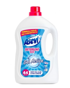 Detergent pentru rufe Gel Active 44D 2.4 L, Asevi