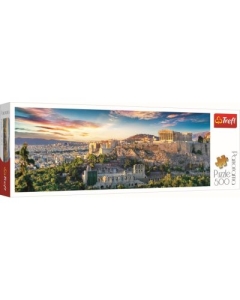 Puzzle panorama Acropolis Atena 500 de piese, Trefl