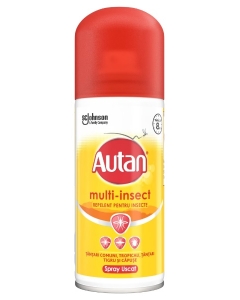 Autan Spray uscat Multi Insect, 100 ml