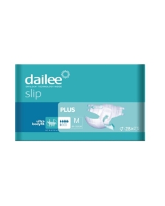 Dailee Slip Plus Scutece Marimea M 80-135 cm, 28 buc