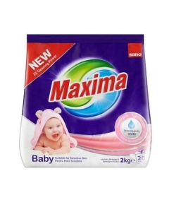 Sano Maxima Detergent pudra pentru haine/rufe Baby Sensitive, 20 spalari, 2kg