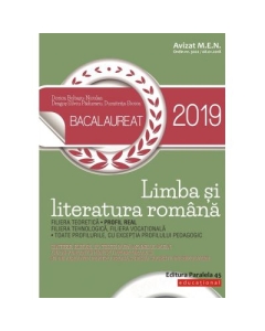 Bacalaureat 2019 Limba si literatura romana Profil real 80 de teste -  Dorica Boltasu-Nicolae