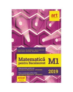 Matematica M1 Bacalaureat 2019. Filiera teoretica, profilul real, mate-info