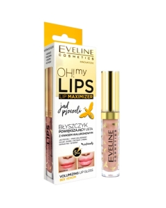Balsam de buze Oh! My Lips pentru volumul buzelor Bee Venom, 4.5 ml, Eveline Cosmetics