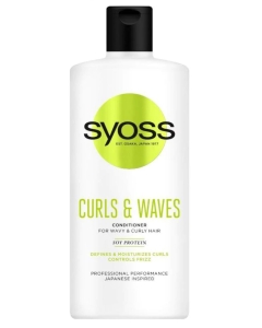 Balsam par Curls & Waves, 440 ml, Syoss