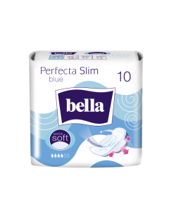 Bella Absorbante Perfecta Slim Extra Soft Blue, 10 bucati. Produs de igiena personala