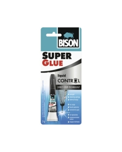 Bison Adeziv Super Glue Liquid control, 3 g