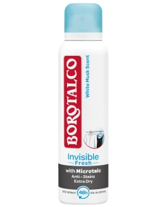 Deodorant spray Invisible Fresh, 150ml, Borotalco