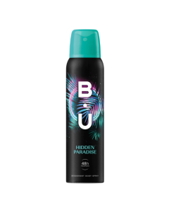 Deodorant spray BU Hidden Paradise, Femei, 150 ml