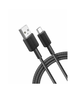 Cablu Anker 322 USB-C la USB-A 1.8 metri Negru