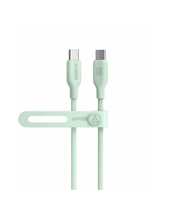Cablu Anker Bio 543 USB C la USB C (100W), 2.0, 0.91 metri Verde