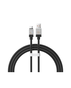 Cablu Baseus Coolplay, USB-A la USB-C, 100W, 1m Negru