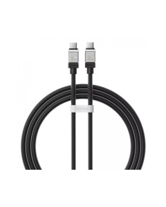 Cablu Baseus Coolplay, USB-C la USB-C, 100W, 1m Negru