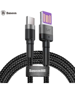 Cablu de date Baseus Cafule, 40W, USB la USB-C, Quick Charge, 1m