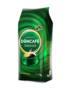 Cafea prajita boabe, 1 kg, Doncafe - Selected