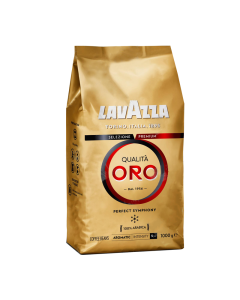 Cafea prajita boabe, 1 kg, Lavazza - Qualita Oro