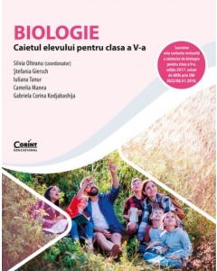 Biologie. Caietul elevului pentru clasa a 5-a - Silvia Olteanu (coord.)