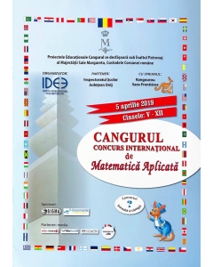 Matematica distractiva, clasele V-XII (2019). Proiectul International de Matematica Aplicata Cangurul, Ed. Sigma Educational, Auxiliare Matematica Clasele 5-8 si 9-12