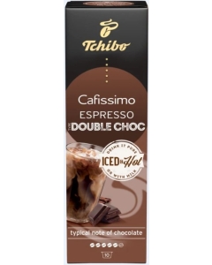 Capsule cafea cu aroma de ciocolata, 10 buc, Tchibo - Cafissimo Espresso Double Choc