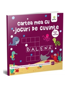 Cartea mea cu jocuri de cuvinte Carti pentru copii Gama Junior