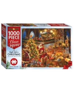Puzzle Christmas 1000-Piece Jigsaw. The Night Before Christmas