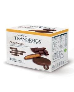 Biscuiti cu proteine si cacao Ciocomech, Gianluca Mech, 9 biscuiti x 13 g