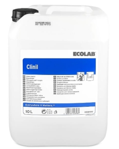 Ecolab Clinil Solutie pentru curatarea geamurilor, 10 L. Produse curatare casa si exterior, solutie curatat geamuri